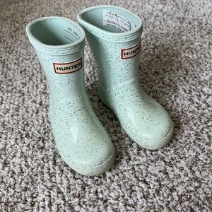 Hunter kid rainboots, size 6